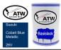 Preview: Suzuki, Cobalt Blue Metallic, 26V: 500ml Lackdose, von ATW Autoteile West.